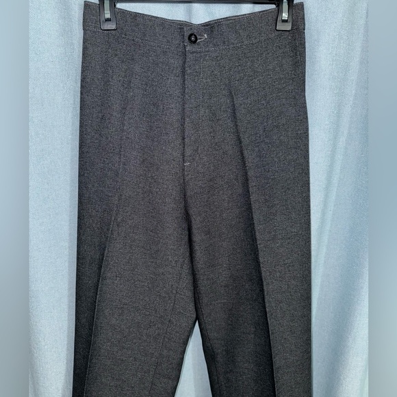 Vintage Levi Juniors Charcoal linen Pants sz 3 - Picture 5 of 9